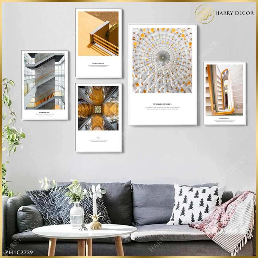 Bộ 5 Tranh Architecture 4 ZH1C2229