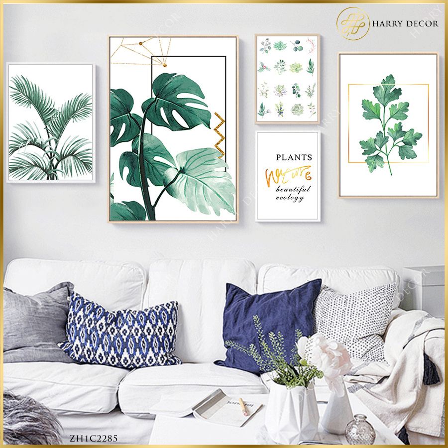 Bộ 5 Tranh Plants Nature Beautiful Ecology ZH1C2285