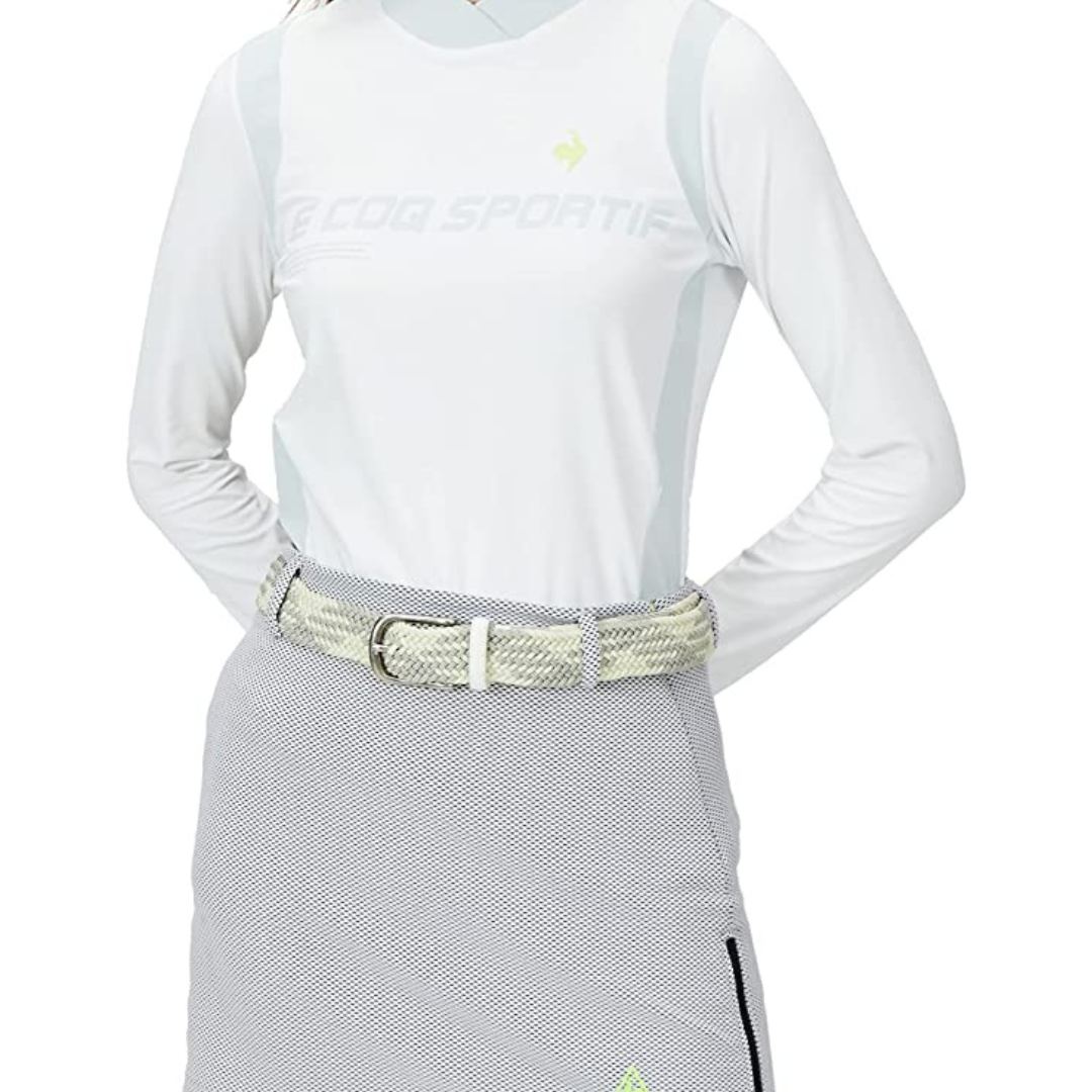 Áo dài tay le coq golf Nữ - QGWUJB11-WH00