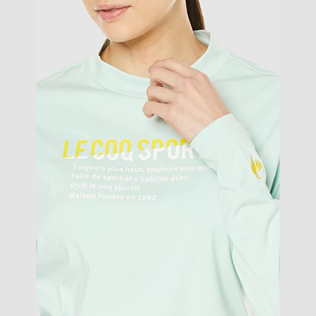 Áo dài tay le coq golf Nữ - QGWTJB01-GR00