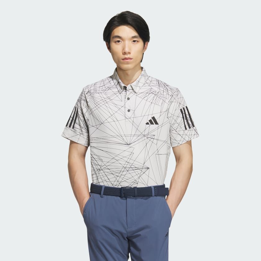 ÁO SƠ MI POLO GOLF NAM HỌA TIẾT NGẮN TAY AEROREADY