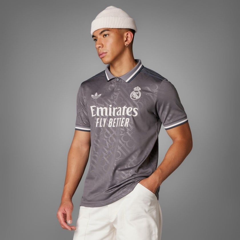 ÁO THUN NAM THI ĐẤU THỨ BA REAL MADRID 24/25