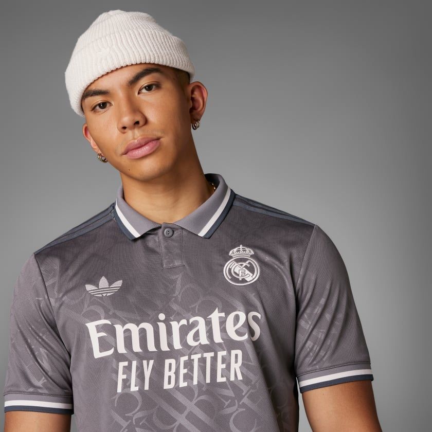 ÁO THUN NAM THI ĐẤU THỨ BA REAL MADRID 24/25