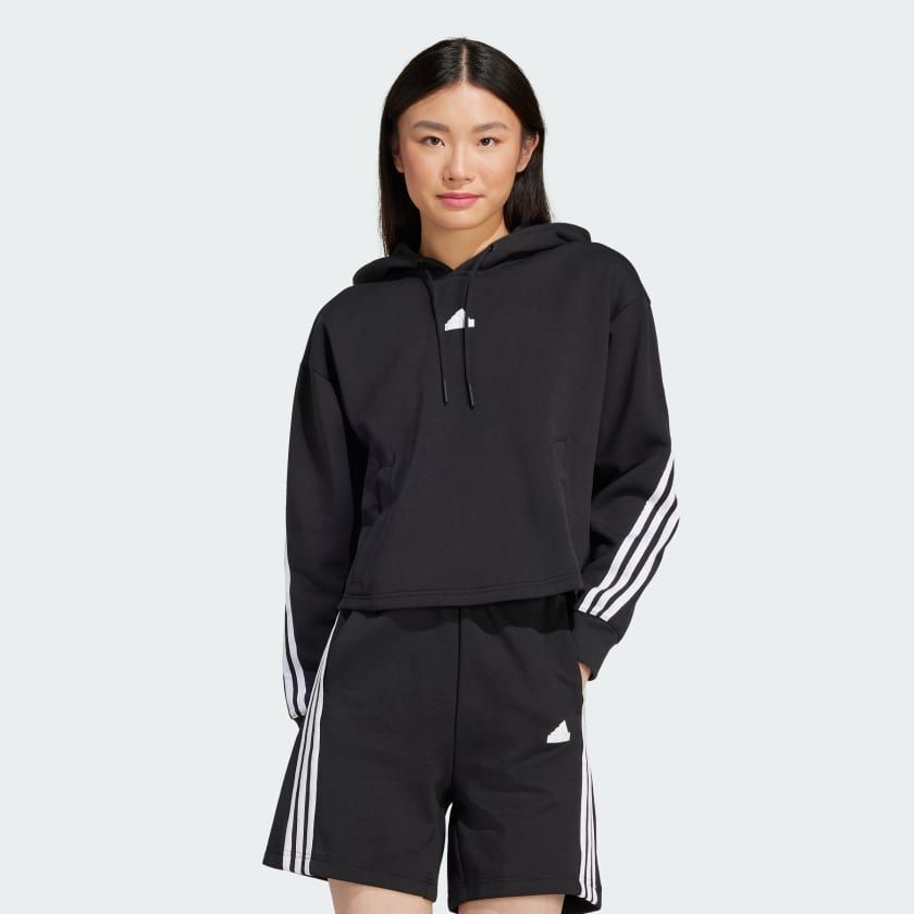 Áo Hoodie Nữ 3 Sọc Future Icons
