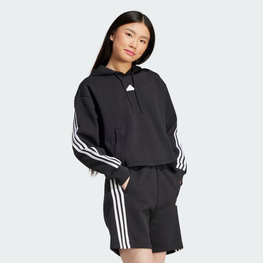 Áo Hoodie Nữ 3 Sọc Future Icons