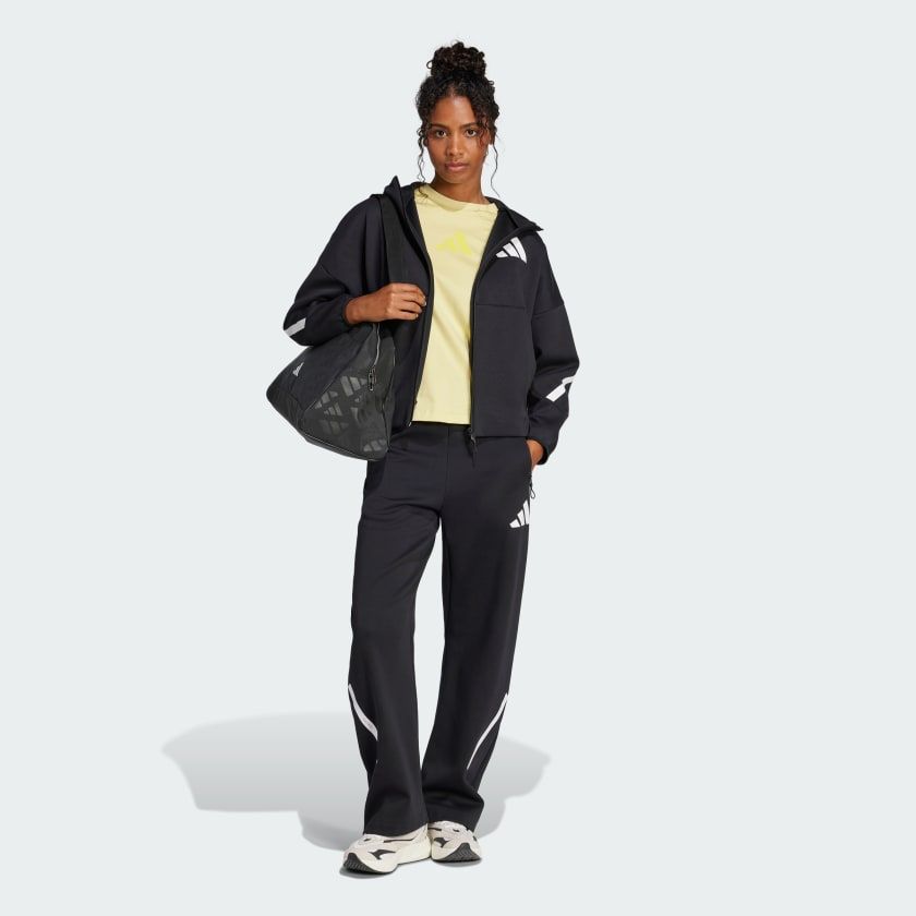 Áo Khoác Nữ Hoodie Khóa Kéo Dọc Thân adidas Z.N.E.