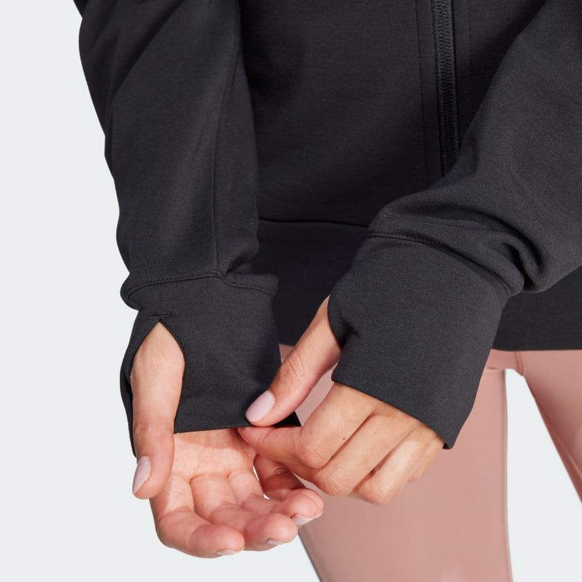 Áo Sweatshirt Nữ Có Mũ Khóa Kéo Designed 4 Training