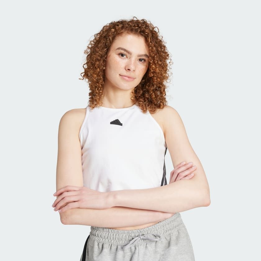 Áo Thun Nữ Tank Top 3 Sọc Future Icons