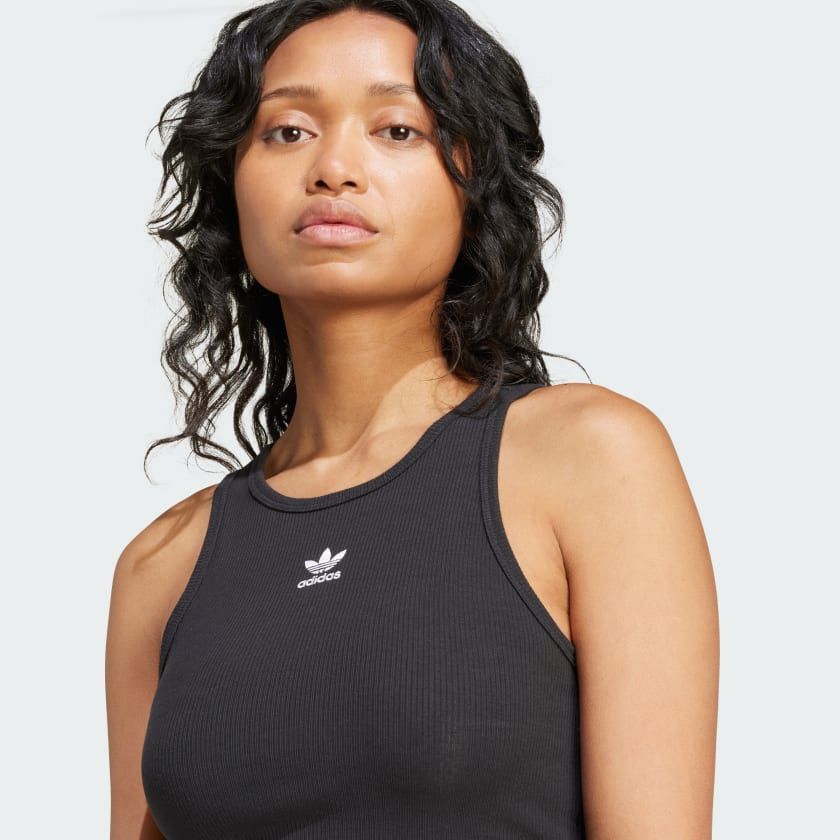 Áo Thun Nữ Tank Top Thun Gân Essentials