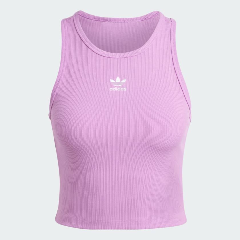 Áo Thun Nữ Tank Top Thun Gân Essentials IY9651