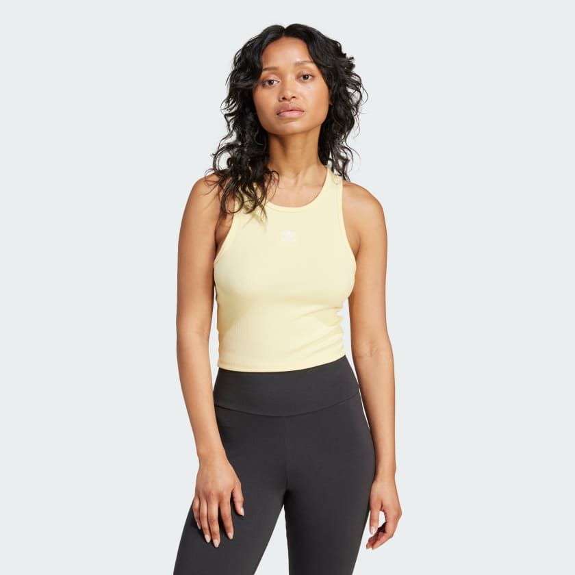 Áo Thun Nữ Tank Top Thun Gân Essentials