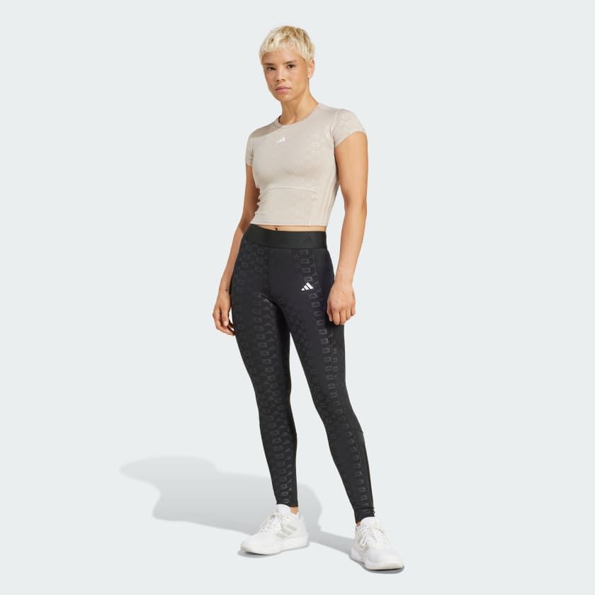 Áo Thun Nữ Tập Luyện Dập Nổi Hyperglam