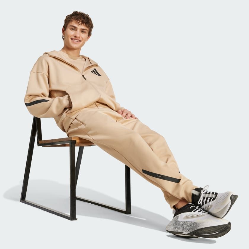 Áo Track Jacket Nam Có Mũ Khóa Kéo Dọc Thân Z.N.E.