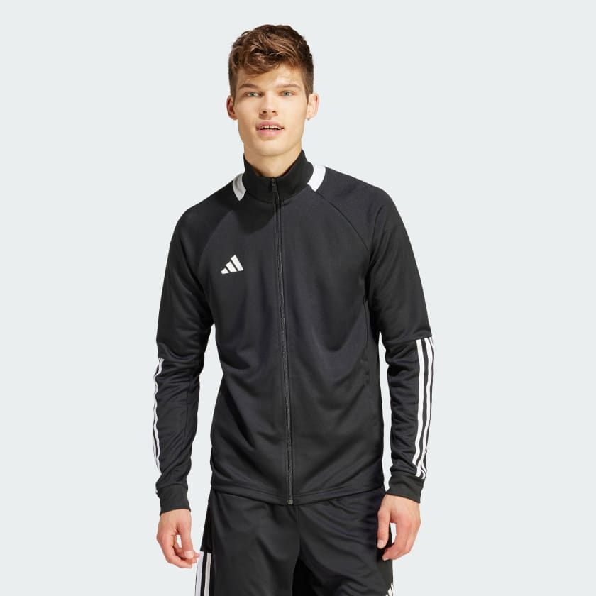 Áo Track Jacket Nam Dáng Ôm 3 Sọc Sereno AEROREADY