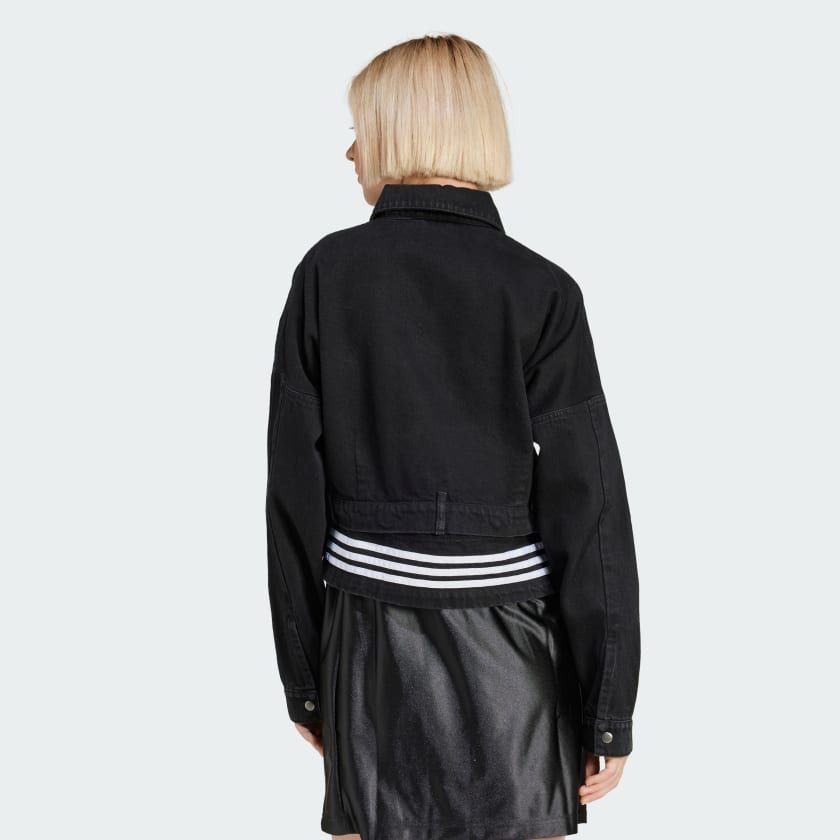 Áo Track Top Nữ 2 Trong 1 Denim Adibreak