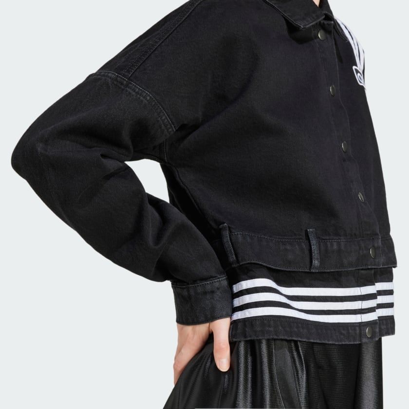 Áo Track Top Nữ 2 Trong 1 Denim Adibreak