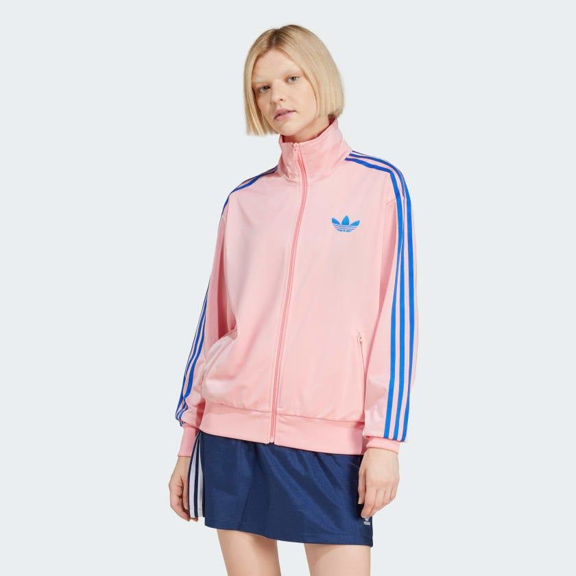 Áo Khoác Nữ Track Top Dáng Suông Adicolor Classic Firebird