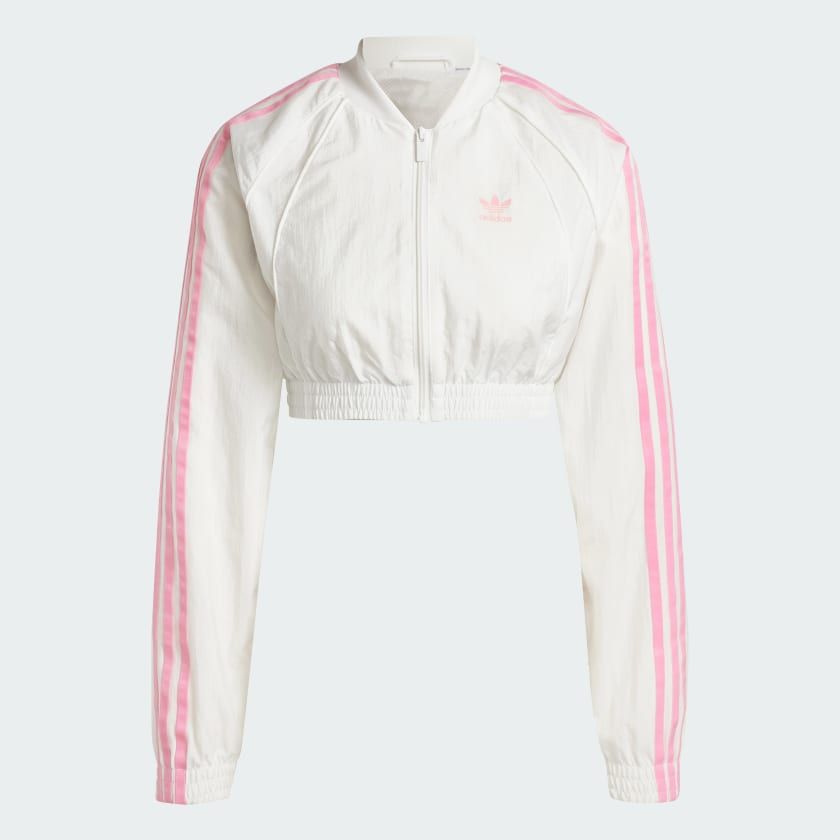 Áo Track Top Nữ Lửng Dáng Ôm