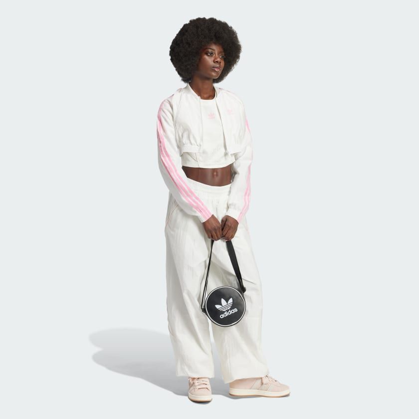 Áo Track Top Nữ Lửng Dáng Ôm