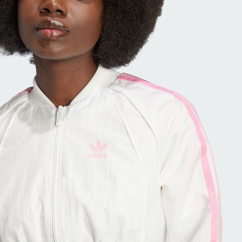 Áo Track Top Nữ Lửng Dáng Ôm