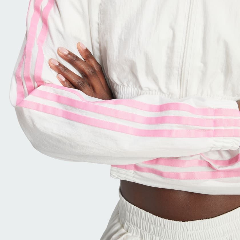 Áo Track Top Nữ Lửng Dáng Ôm