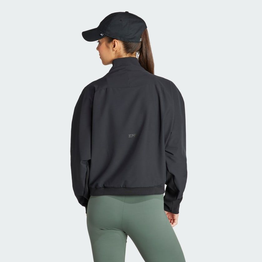 ÁO TRACK TOP NỮ VẢI DỆT 1/4 KHÓA KÉO Z.N.E.