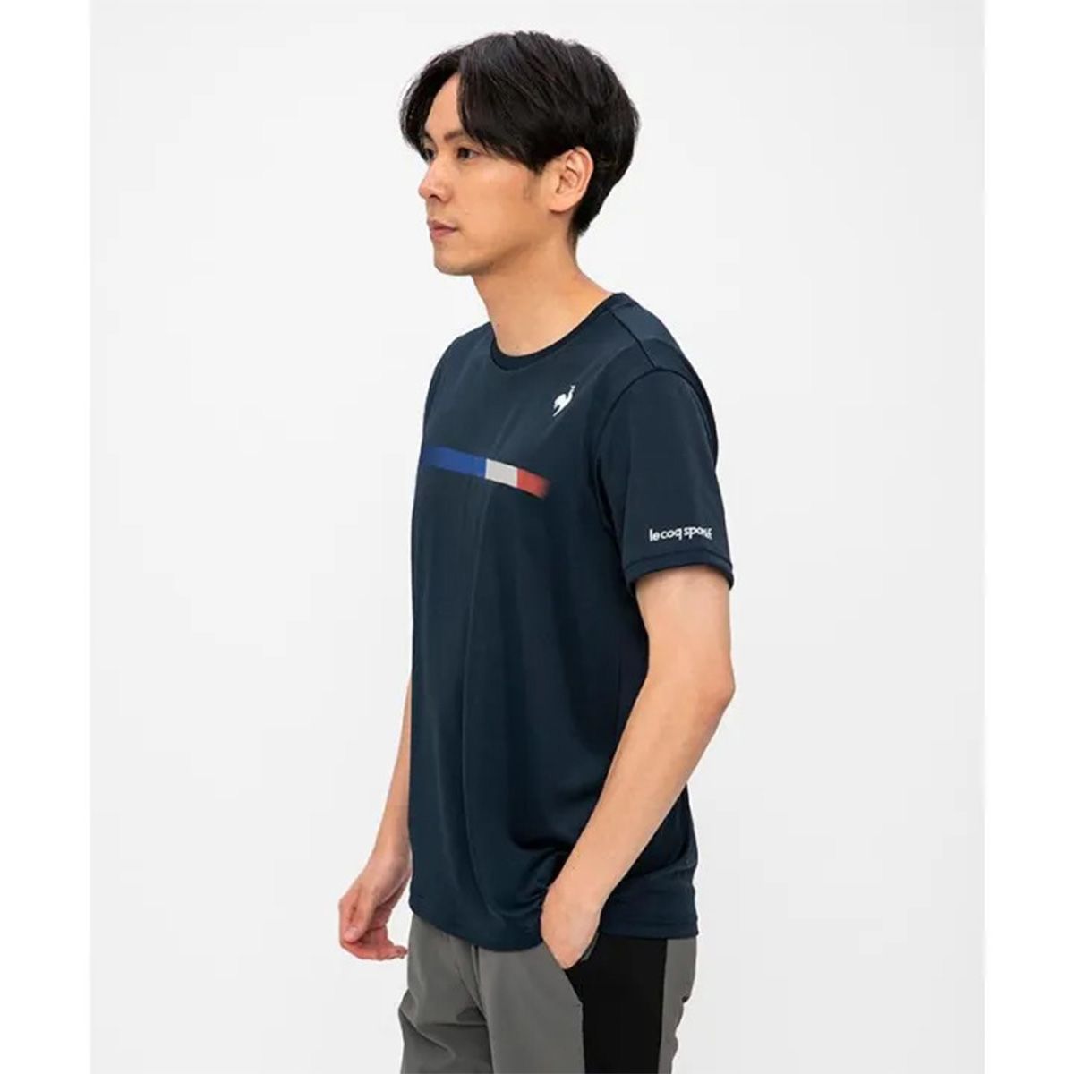 Áo T-Shirt le coq sportif nam - QTMVJA91V-NV