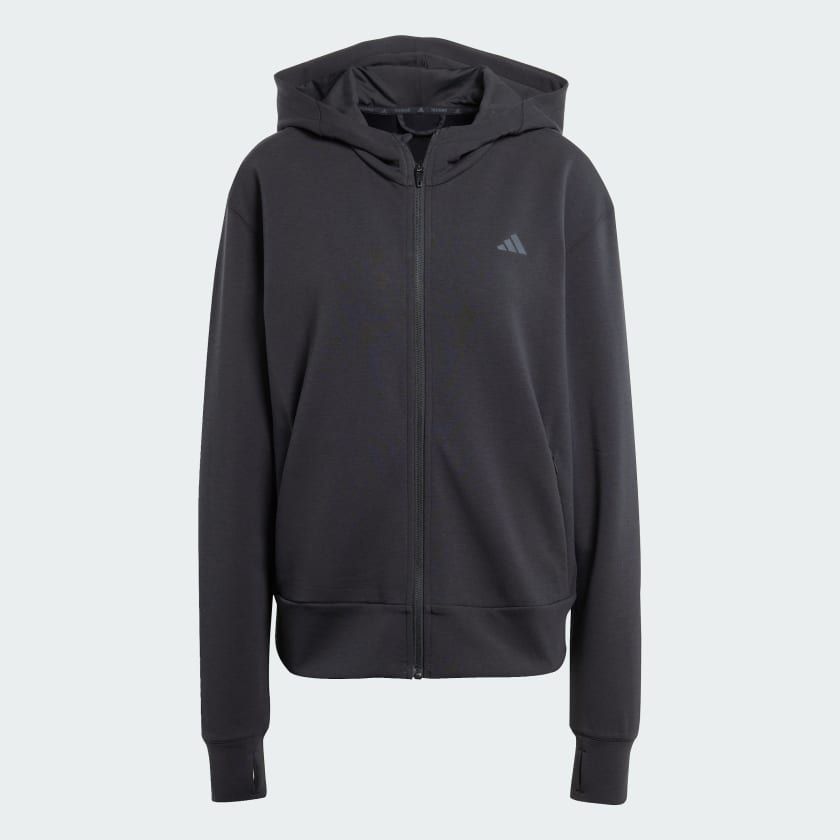 Áo Sweatshirt Nữ Có Mũ Khóa Kéo Designed 4 Training