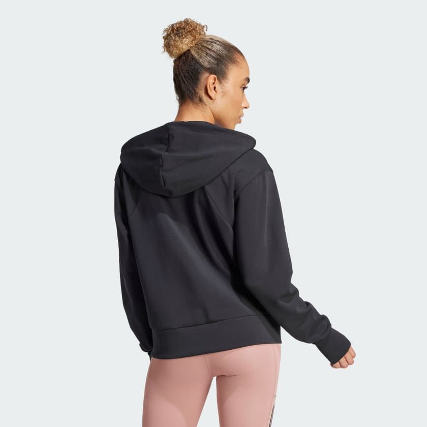 Áo Sweatshirt Nữ Có Mũ Khóa Kéo Designed 4 Training