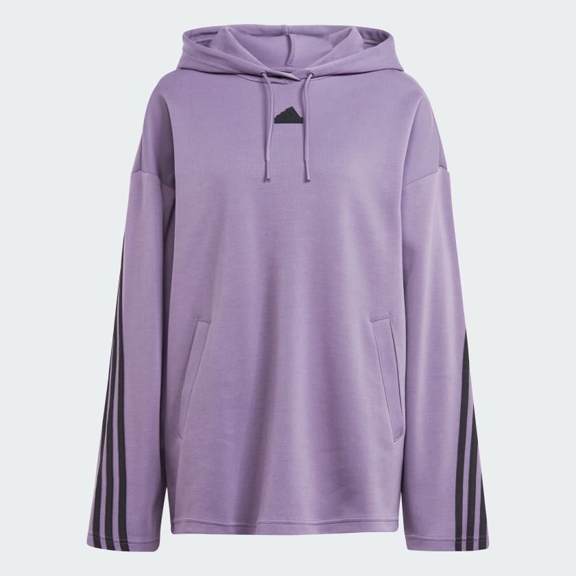 ÁO HOODIE NỮ 3 SỌC FUTURE ICONS