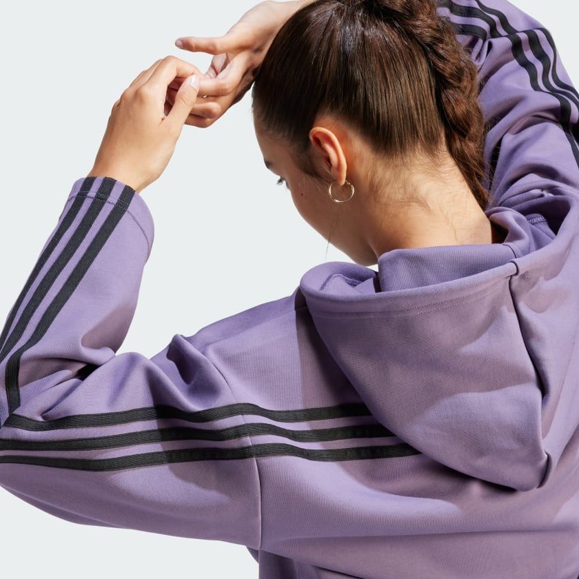 ÁO HOODIE NỮ 3 SỌC FUTURE ICONS