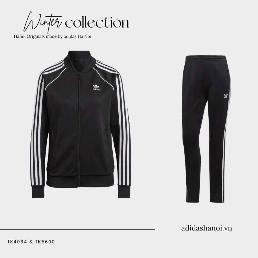 BỘ QUẦN ÁO THU ĐÔNG NỮ ADIDAS SST CLASSICS ADICOLOR