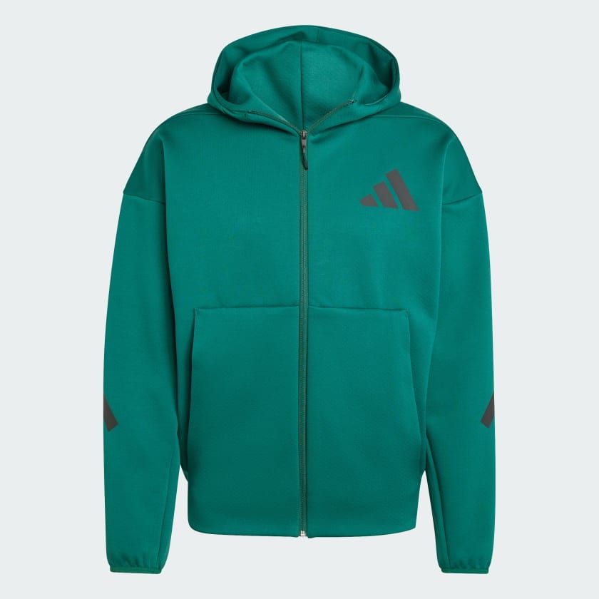 Áo Track Jacket Nam Có Mũ Khóa Kéo Dọc Thân Z.N.E.