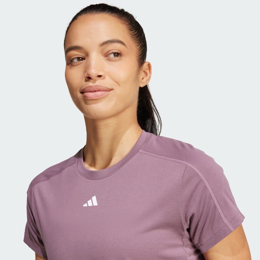 Áo Thun Nữ Cổ Tròn Minimal Branding Train Essentials AEROREADY