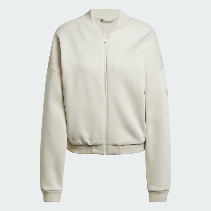 Áo Khoác Nữ Bomber Logo Đương Đại Essentials