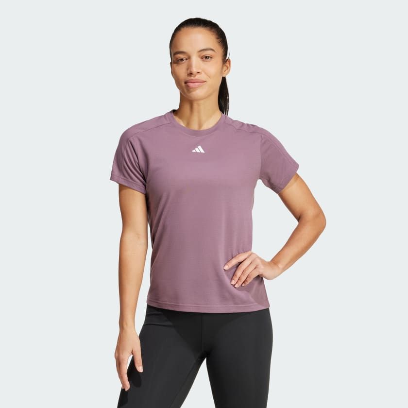 Áo Thun Nữ Cổ Tròn Minimal Branding Train Essentials AEROREADY