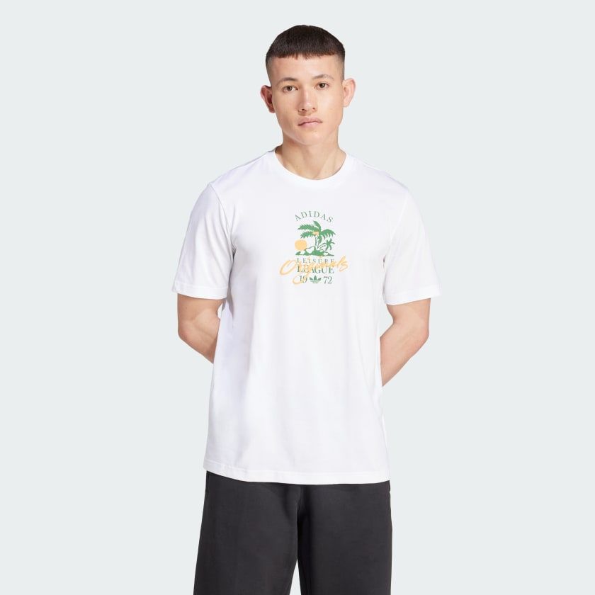 ÁO THUN NAM ORIGINALS LEISURE LEAGUE LOGO TEE
