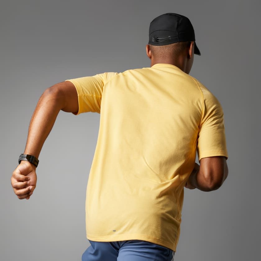 ÁO THUN NAM OWN THE RUN 3-STRIPES TEE