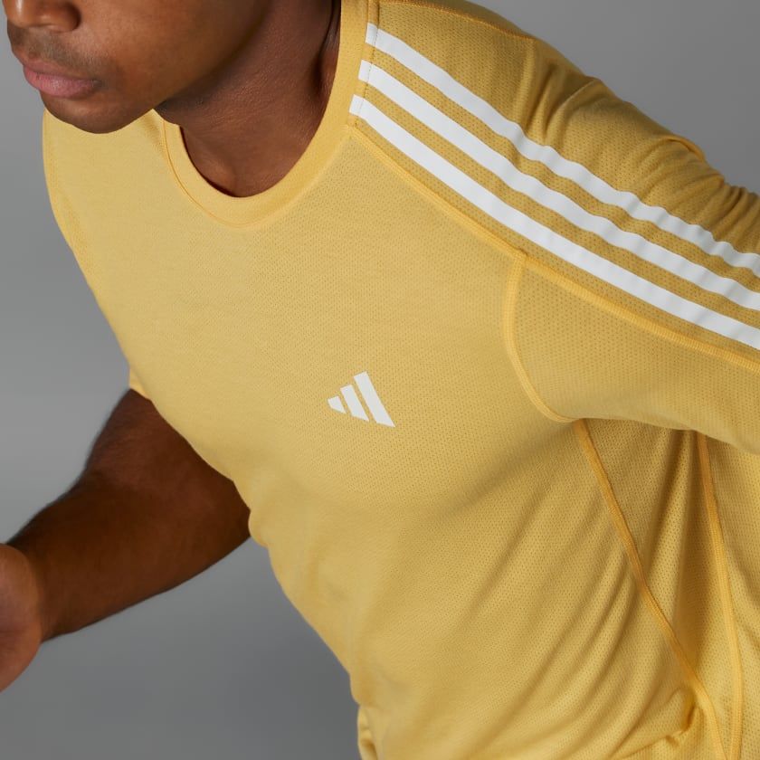 ÁO THUN NAM OWN THE RUN 3-STRIPES TEE