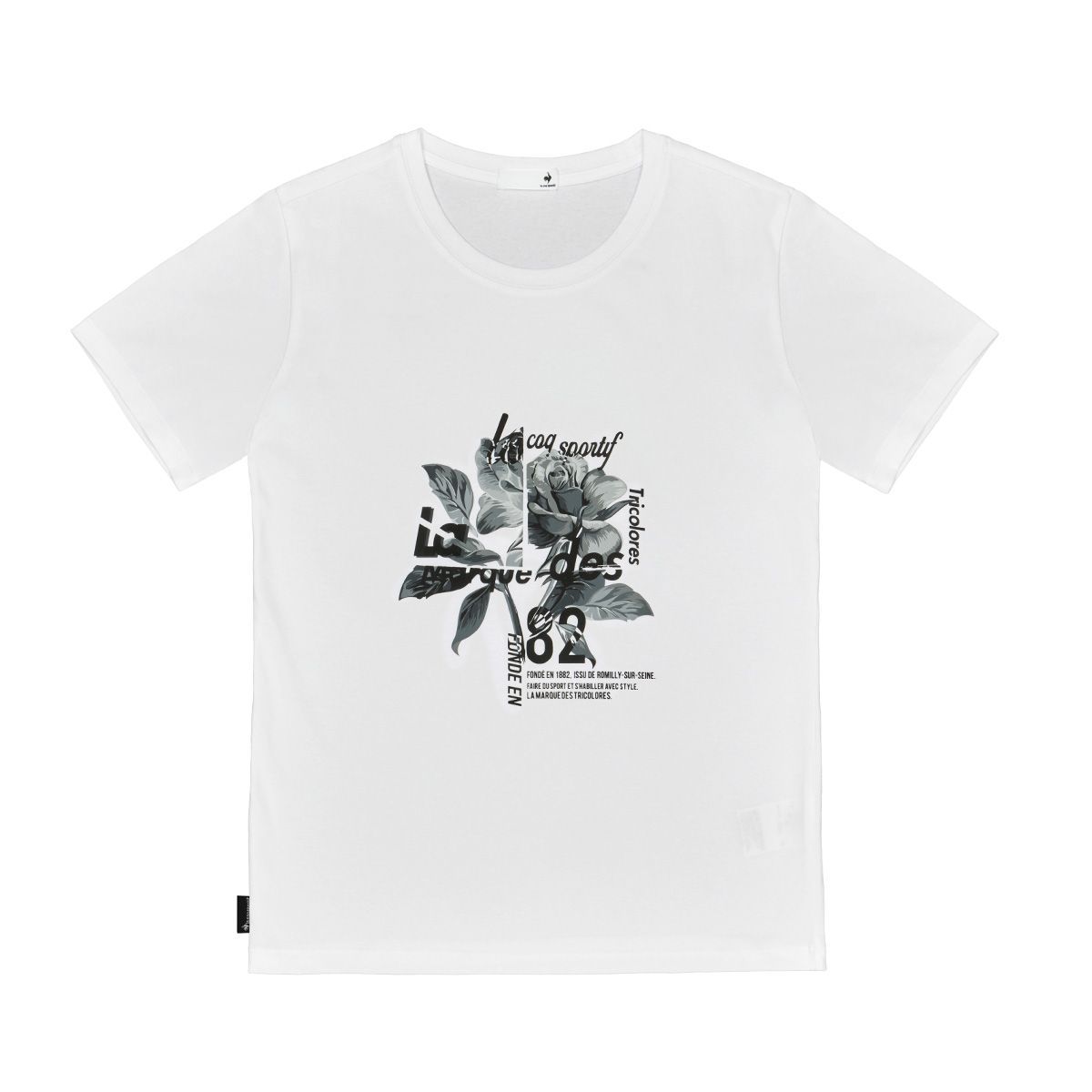 Áo T-Shirt le coq sportif nam - QLMVHA03-WHT