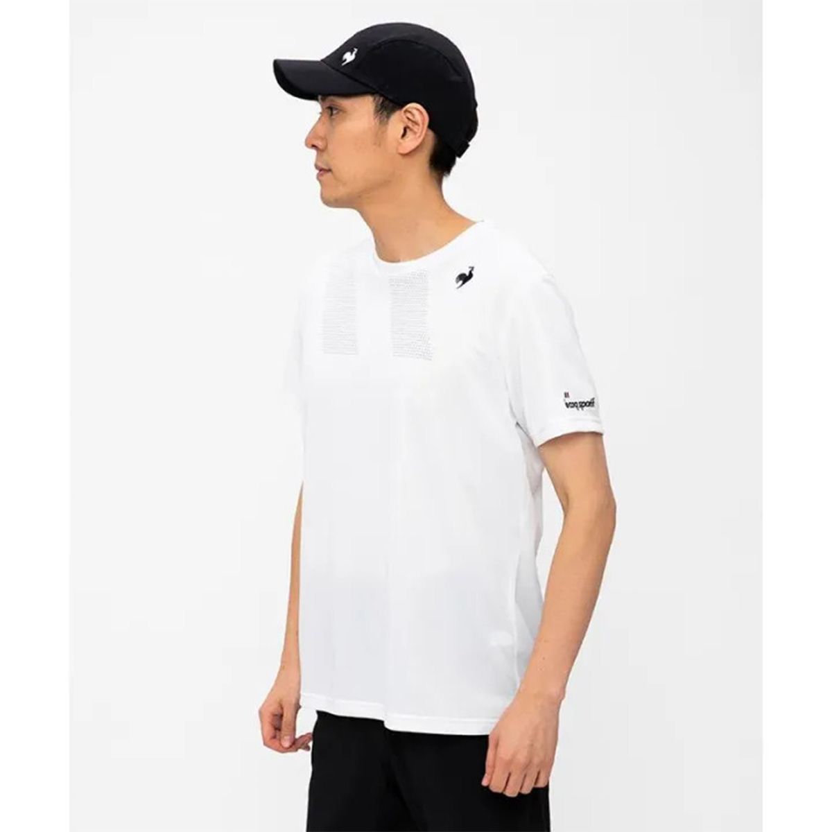 Áo T-Shirt le coq sportif nam - QTMVJA90V-WH