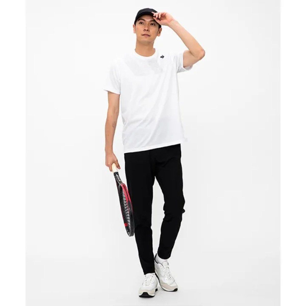 Áo T-Shirt le coq sportif nam - QTMVJA90V-WH