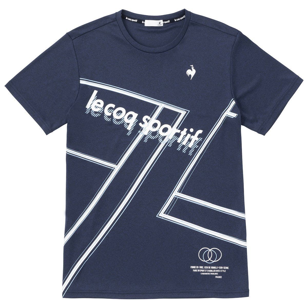 Áo T-Shirt le coq sportif nam - QTMVJA92V-NV