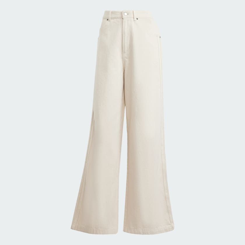 Quần Dài Nữ Balloon Denim Premium Essentials