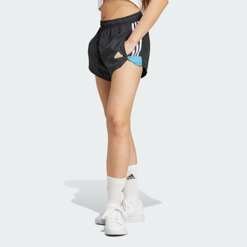QUẦN SHORT NỮ HÈ 3 SỌC NGẮN TIRO