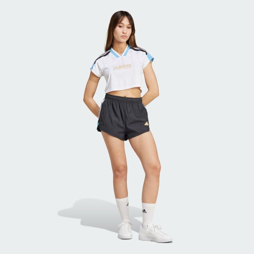 QUẦN SHORT NỮ HÈ 3 SỌC NGẮN TIRO