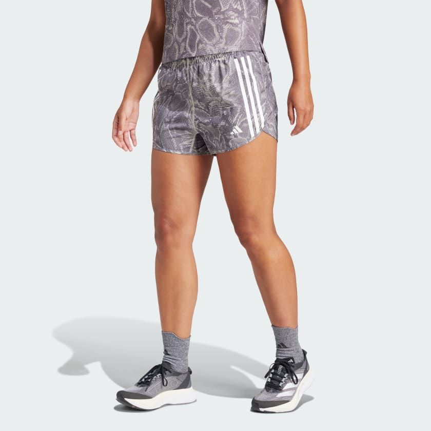 Quần Short Nữ Phủ Họa Tiết Own the Run Excite AEROREADY