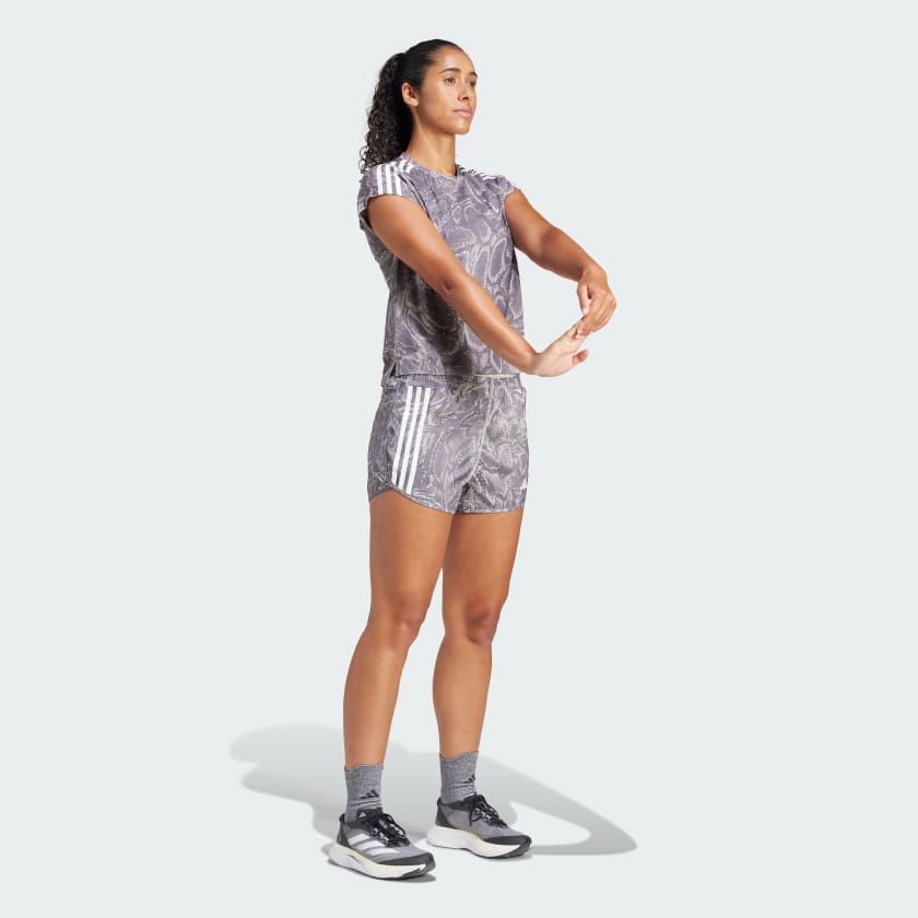 Quần Short Nữ Phủ Họa Tiết Own the Run Excite AEROREADY