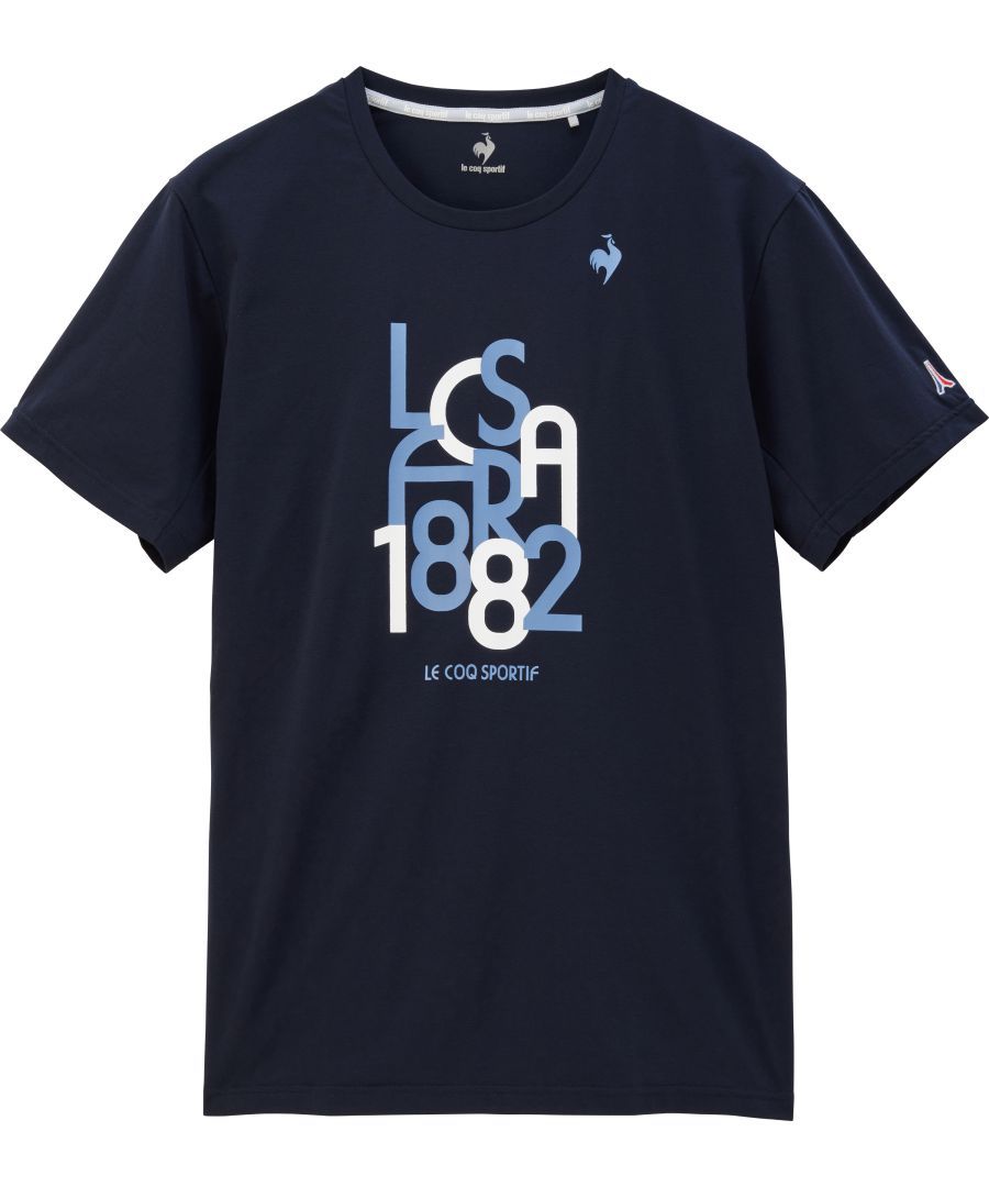 Áo thun le coq sportif nam - QTMXJA05V-NV