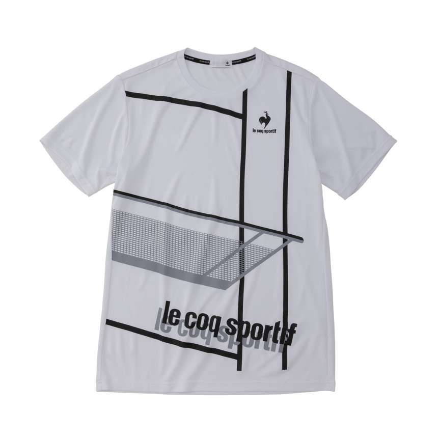 Áo T-Shirt le coq sportif nam - QTMTJA03-WHT